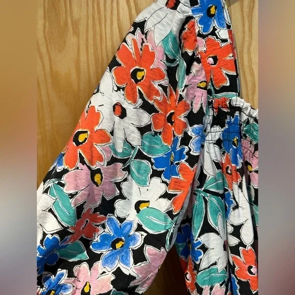 Floral summer multicoloured dress papaya size 16 new summer pattern la… - Picture 5 of 7